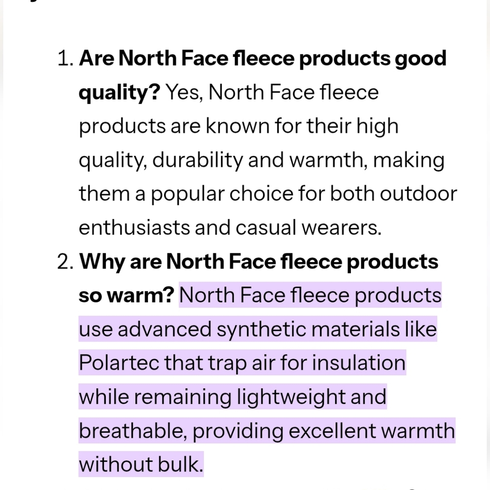 The North Face Men's Two-Tone Performance Jacket XL POLARTEC - Picture 13 of 16